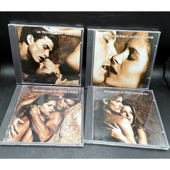 Lot of 4 Vtg Music CD's Classical Love Sensual Forbidden Love Excellent! -D - Picture 2 of 7